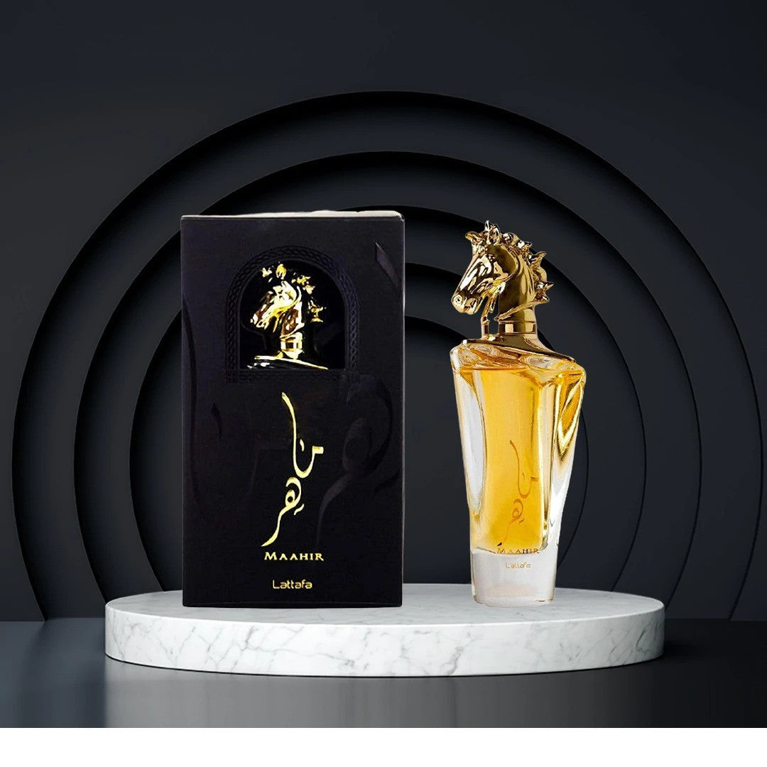 Lattafa Maahir, Apa de parfum Unisex 100 ml