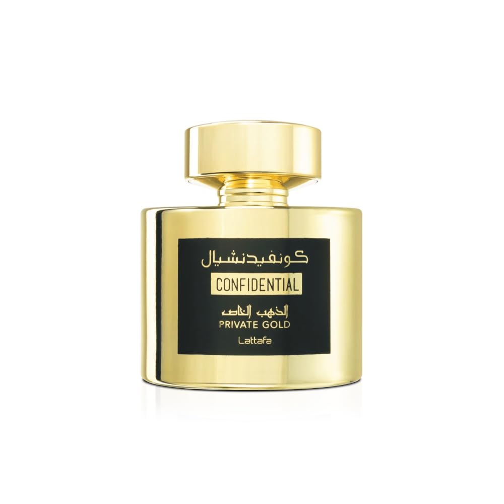 Lattafa Confidential Private Gold, Apa de parfum unisex 100 ml