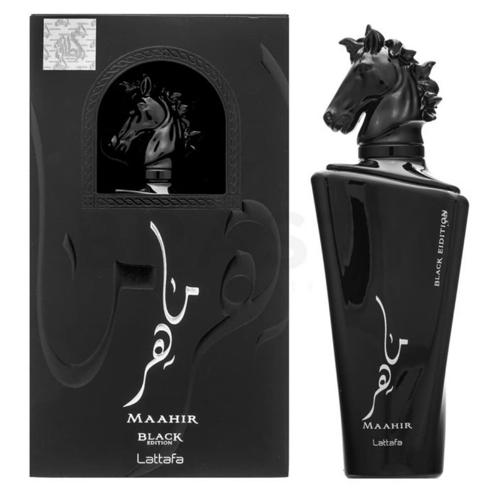 Lattafa Maahir Black Edition - Apa de Parfum, unisex 100ml
