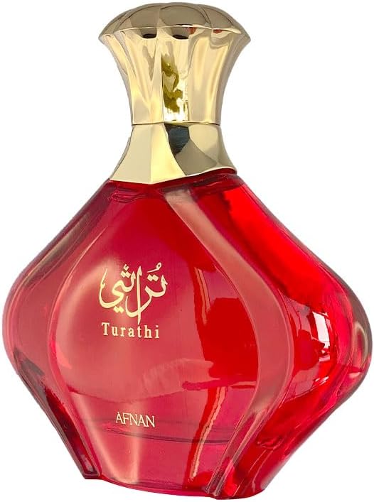 AFNAN Turathi Femme Rosu,Apa de parfum pentru femei 90 ml