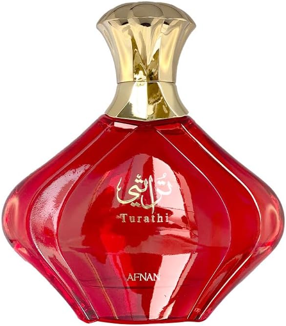 AFNAN Turathi Femme Rosu,Apa de parfum pentru femei 90 ml