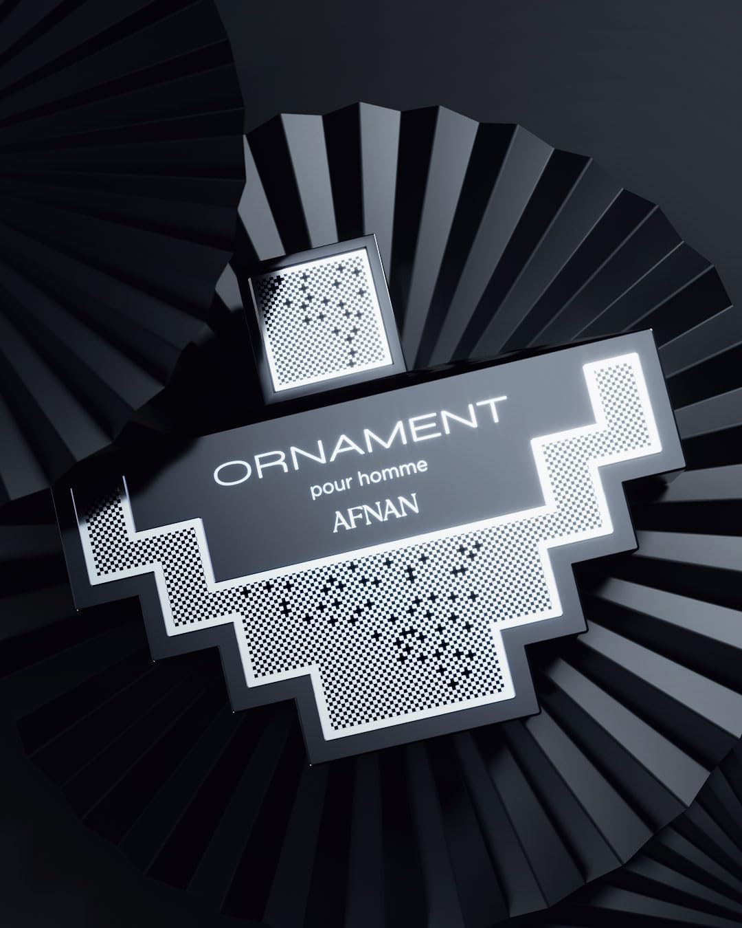AFNAN Ornament Black Pour Homme, Apa de parfum pentru bărbați 100 ml