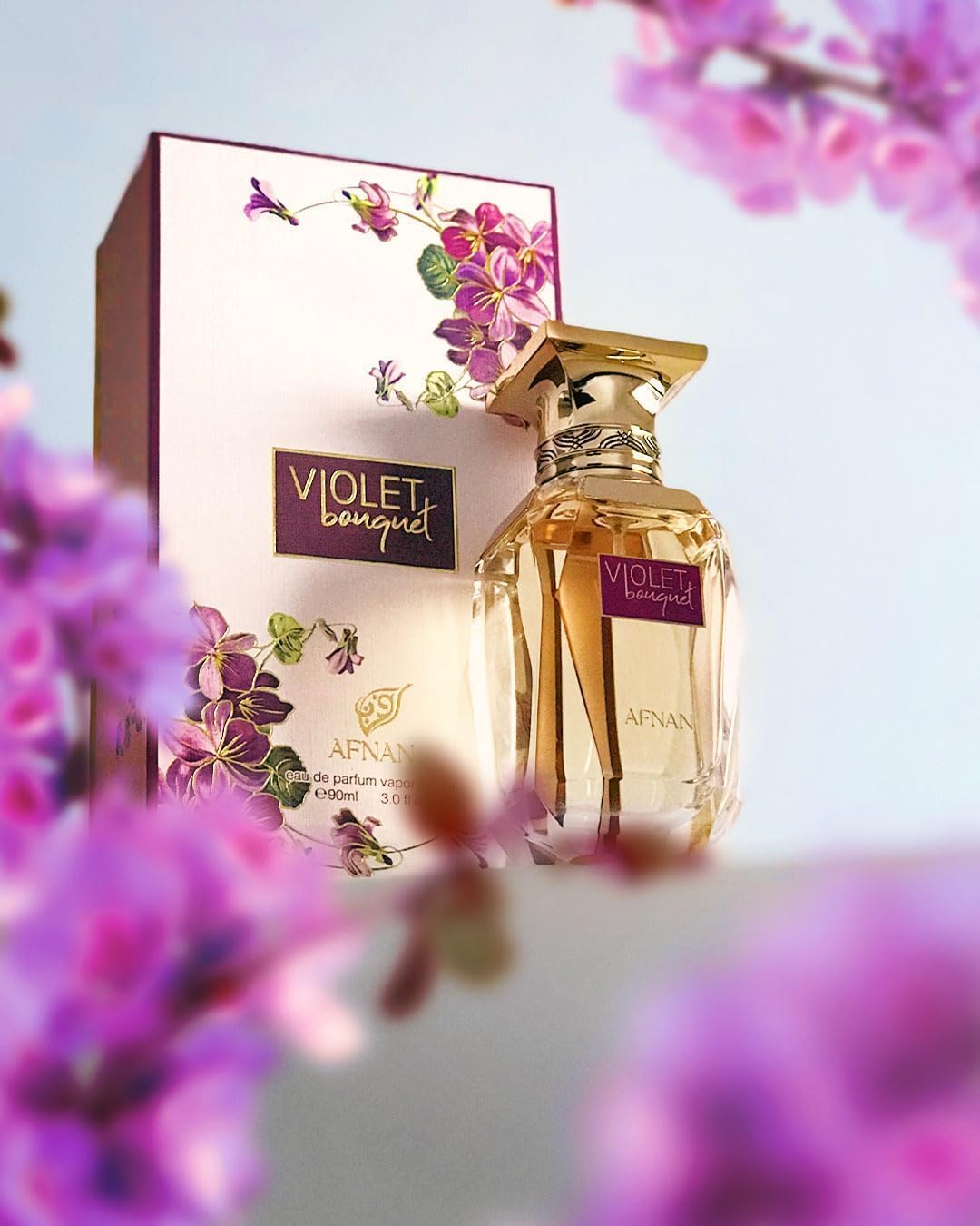 AFNAN Violet Bouquet,Apa de parfum pentru femei 80 ml