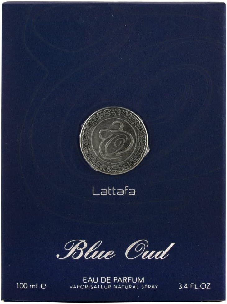 Lattafa Blue Oud, Apa de parfum unisex 100 ml