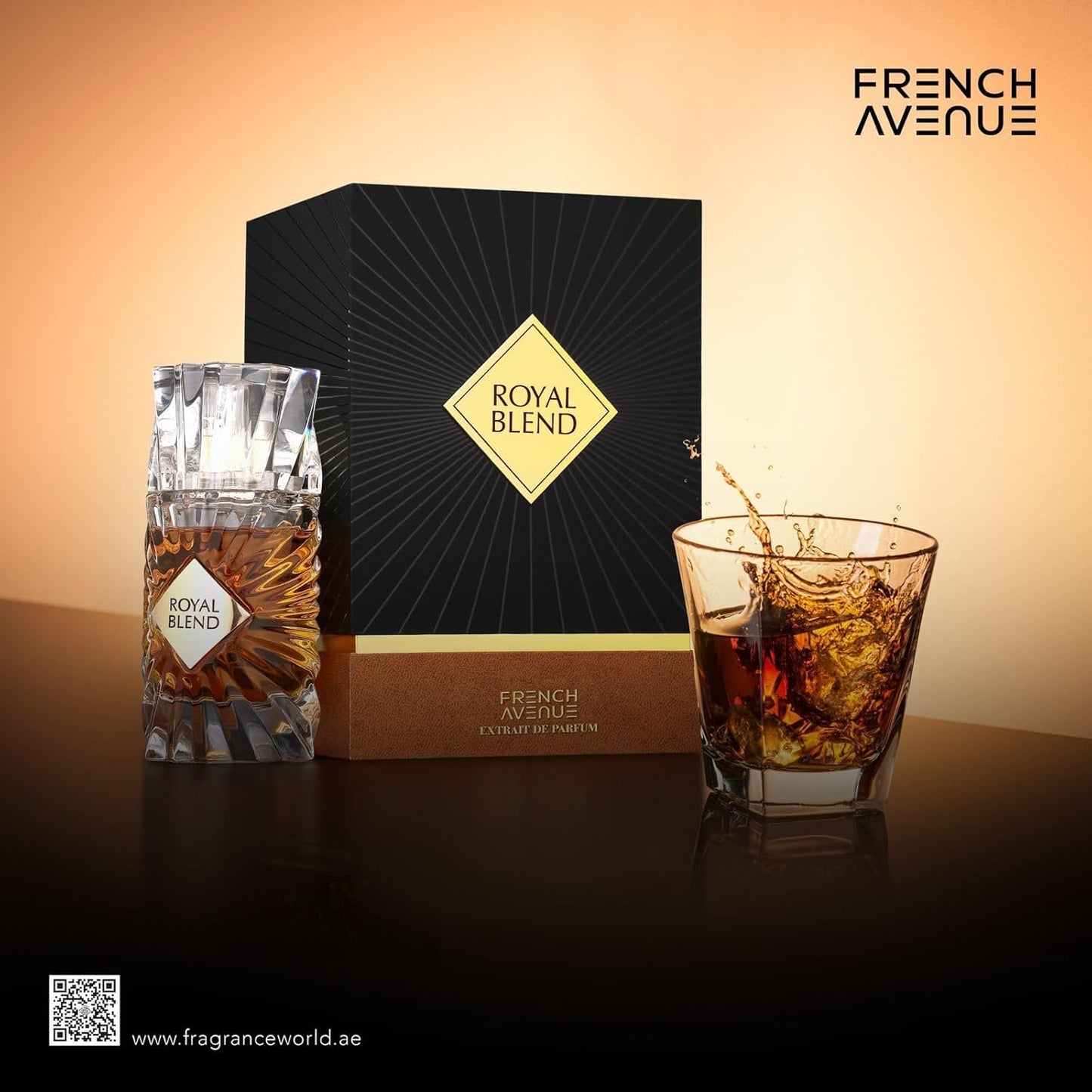 Fragrance World French Avenue Royal Blend, Extrait De Parfum, Unisex 100 ml