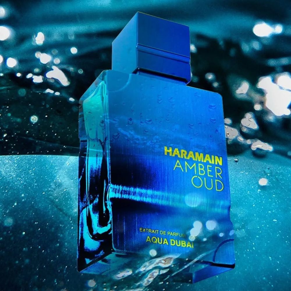 Al Haramain, Amber Oud Aqua Dubai, Extract de parfum, Unisex, 75 ml
