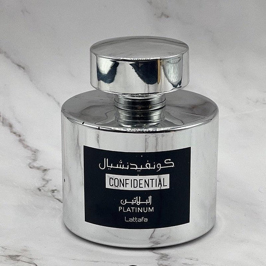 Lattafa Confidential Platinum, Apa de parfum unisex 100 ml