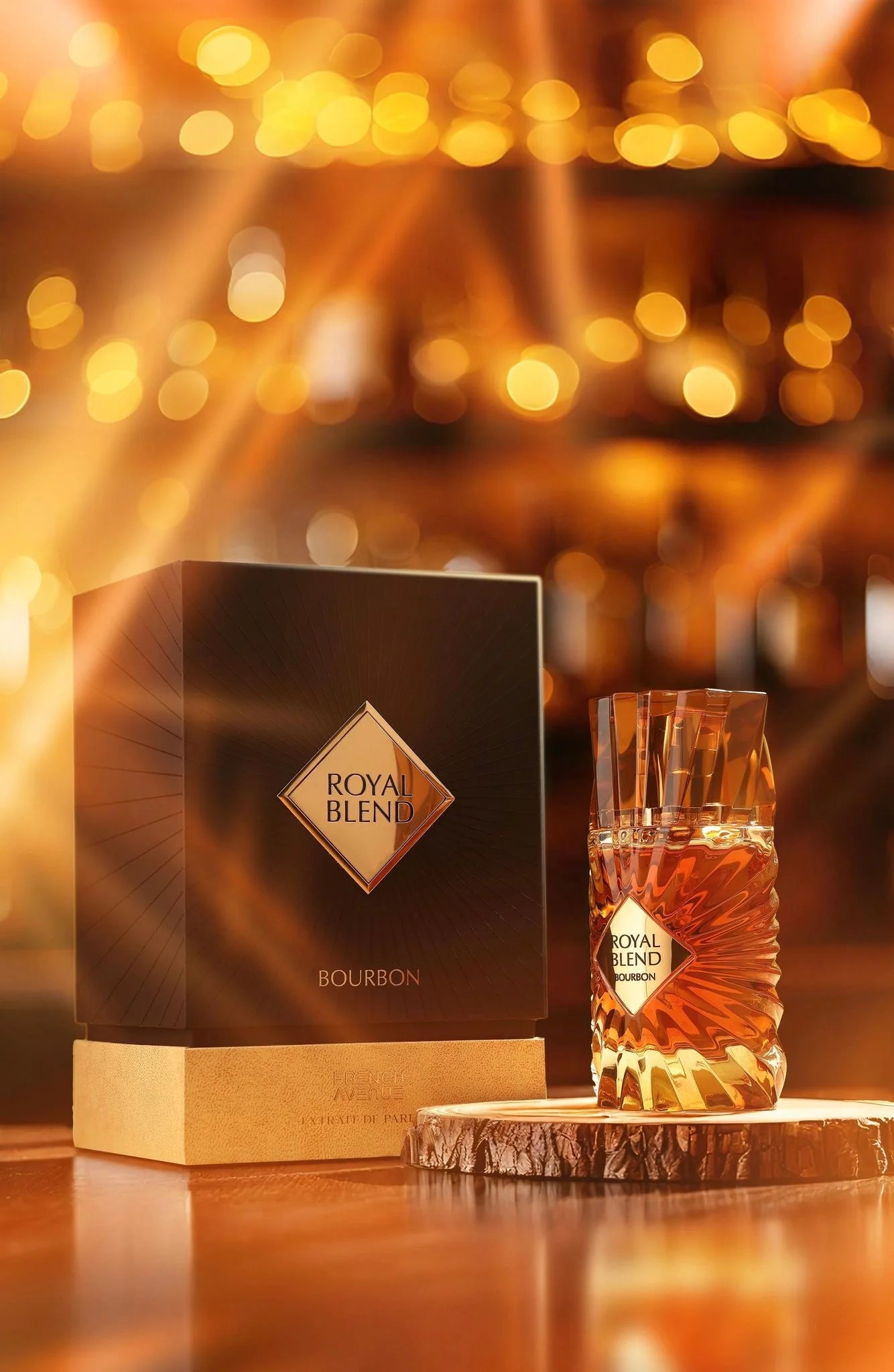 French Avenue Royal Blend Bourbon, Apa de parfum, unisex 100 ml