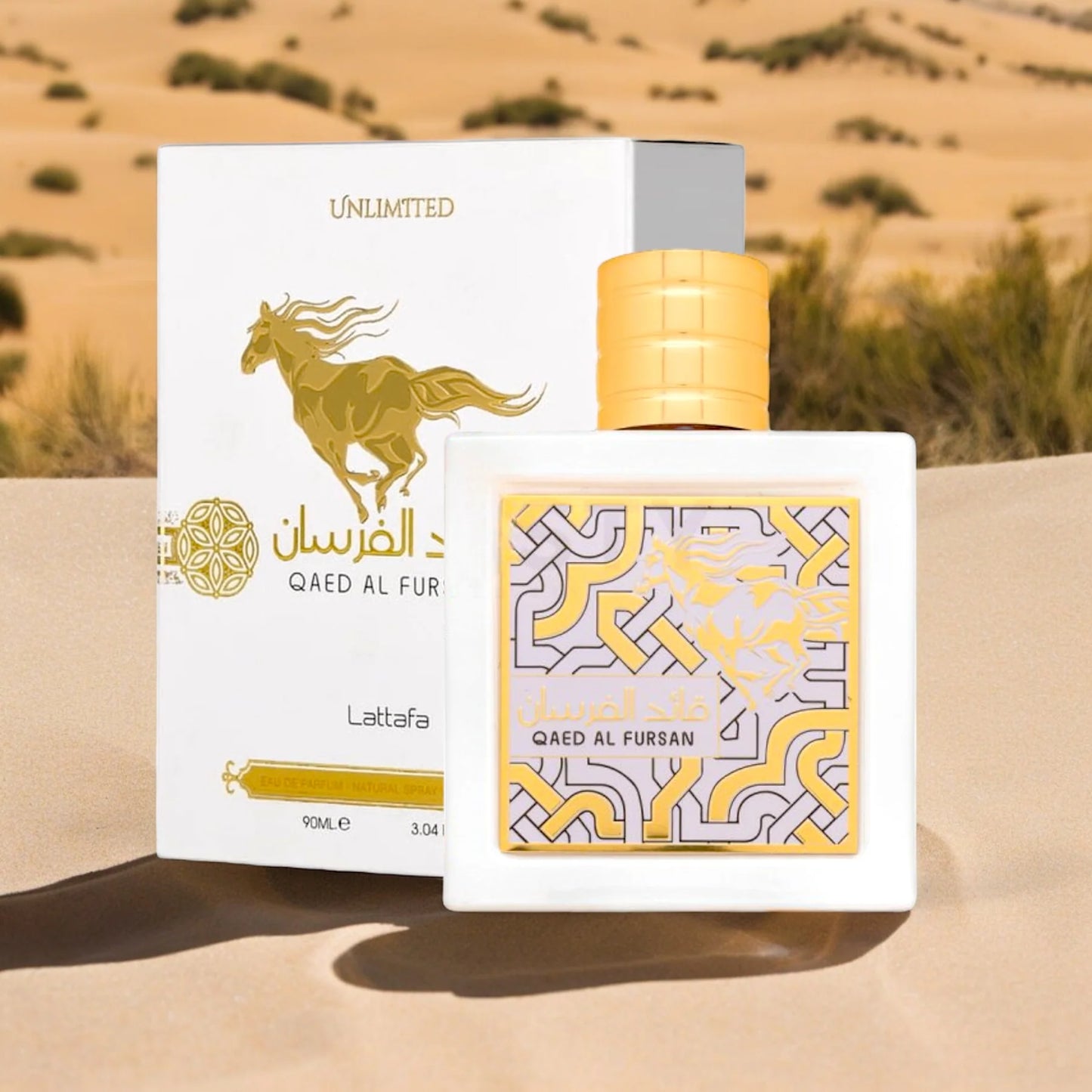 LATTAFA QAED AL FURSAN UNLIMITED, Apa de parfum, Unisex, 90 ml