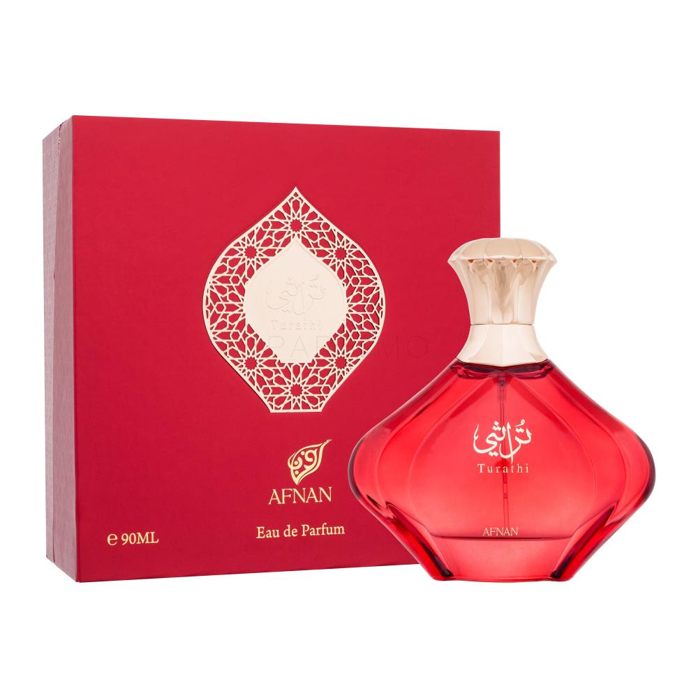 AFNAN Turathi Femme Rosu,Apa de parfum pentru femei 90 ml
