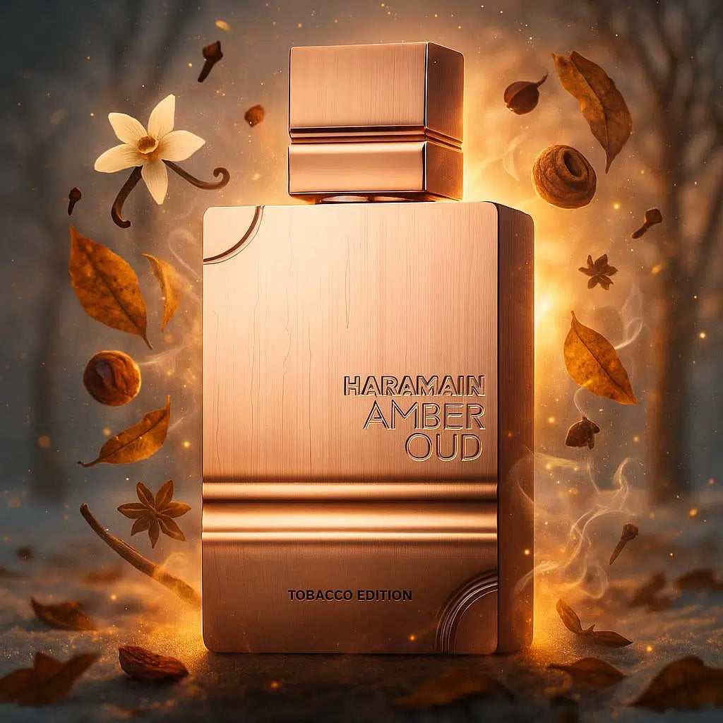 Al Haramain, Amber Oud, Tobacco Edition, apa de parfum, unisex, 60 ml
