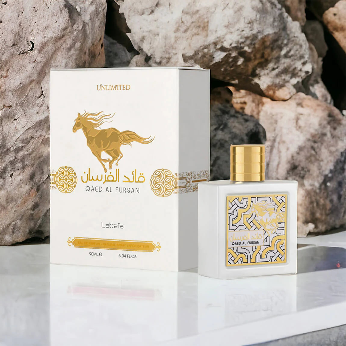 LATTAFA QAED AL FURSAN UNLIMITED, Apa de parfum, Unisex, 90 ml