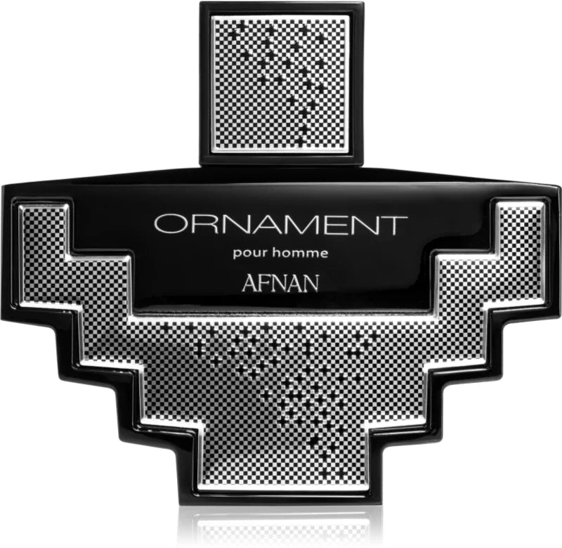AFNAN Ornament Black Pour Homme, Apa de parfum pentru bărbați 100 ml