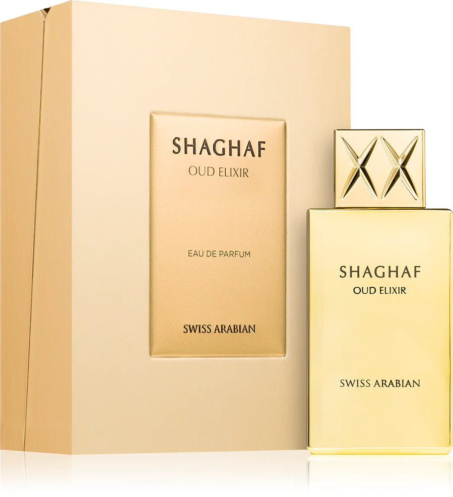 Swiss Arabian Shaghaf Oud Elixir, Apa de Parfum Unisex 75 ml