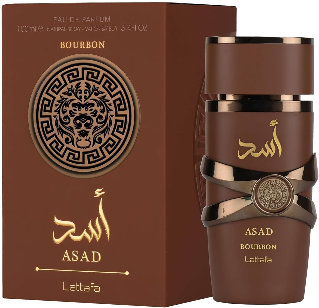 Lattafa Asad  Bourbon, Apa de parfum pentru barbati 100 ml