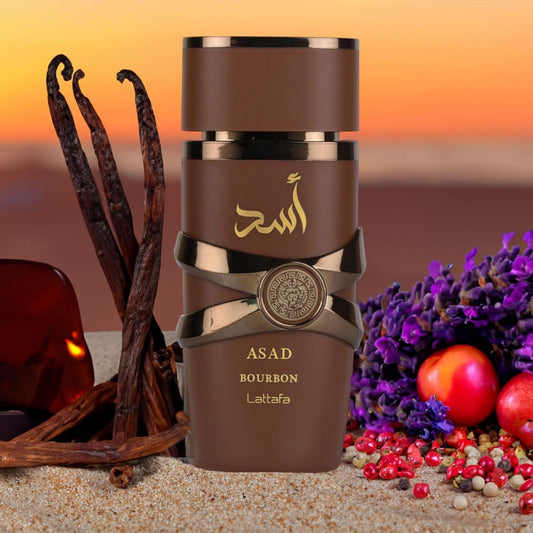 Lattafa Asad  Bourbon, Apa de parfum pentru barbati 100 ml