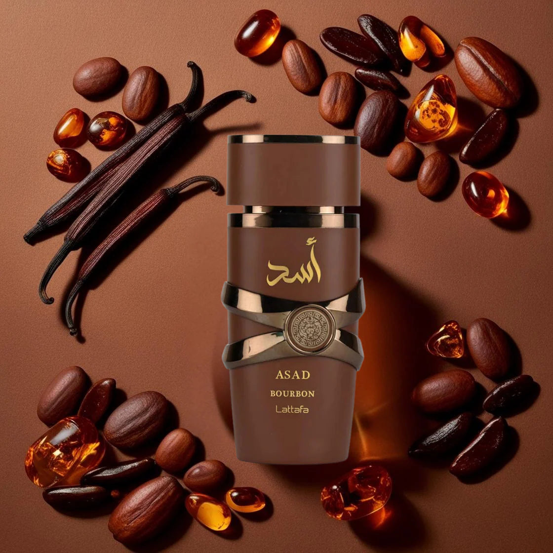 Lattafa Asad  Bourbon, Apa de parfum pentru barbati 100 ml