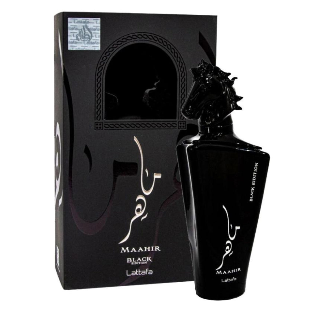 Lattafa Maahir Black Edition - Apa de Parfum, unisex 100ml